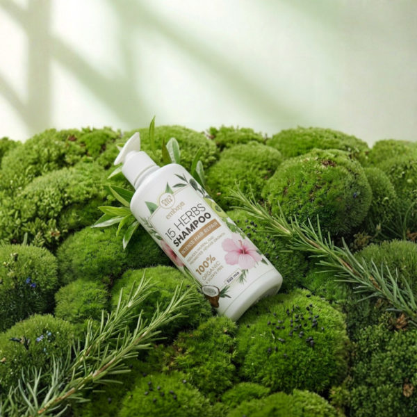15 Herbs Shampoo 500ml (Free Coconut Oil)