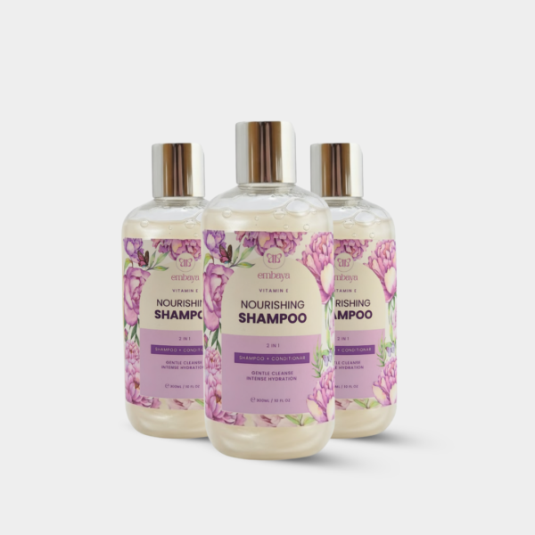Bundle of 3 - Vitamin E - 300ml Nourishing Shampoo