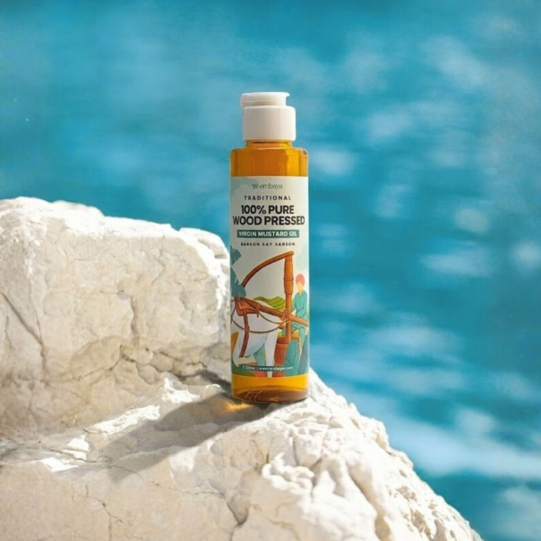 Mustard oil - 100% Pure, Wood pressed (Kohlu)