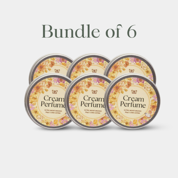 Bundle of 6 - Cream Perfume