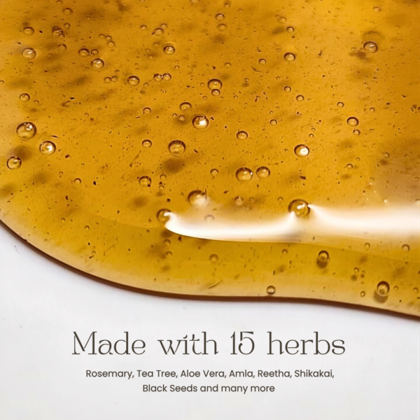 15 Herbs Shampoo 300ml - Free Coconut Oil