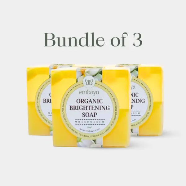 Bundle of 3 - Jasmine Brightening Soap
