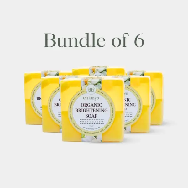 Bundle of 6- Jasmine Brightening Soap