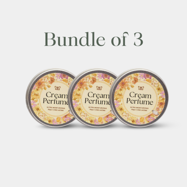 Bundle of 3 - Cream Perfume