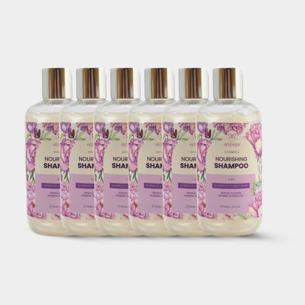 Bundle of 6 - Vitamin E - 300ml Nourishing Shampoo