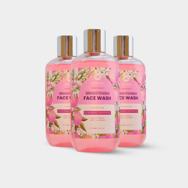 Bundle of 3 - Grapefruit Brightening Facewash - 300ml