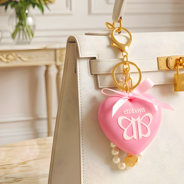 Bag Heart Charm - Mini solid perfume