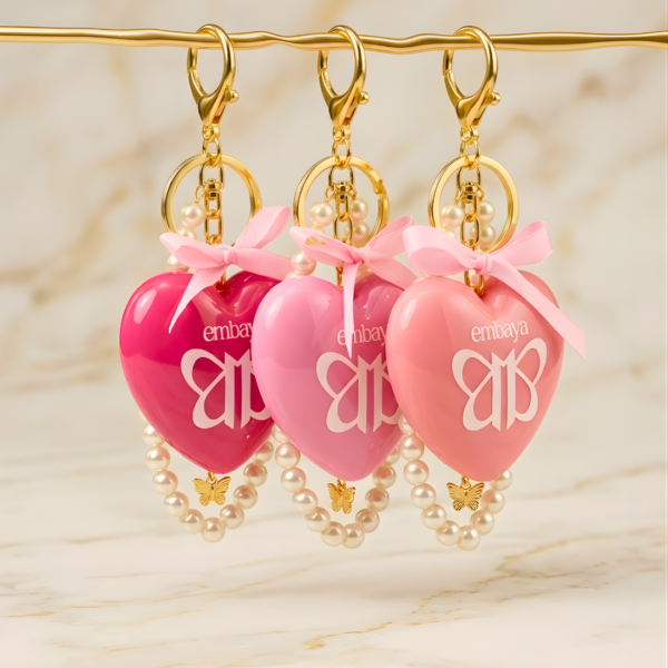 Bag Heart Charm - Mini solid perfume